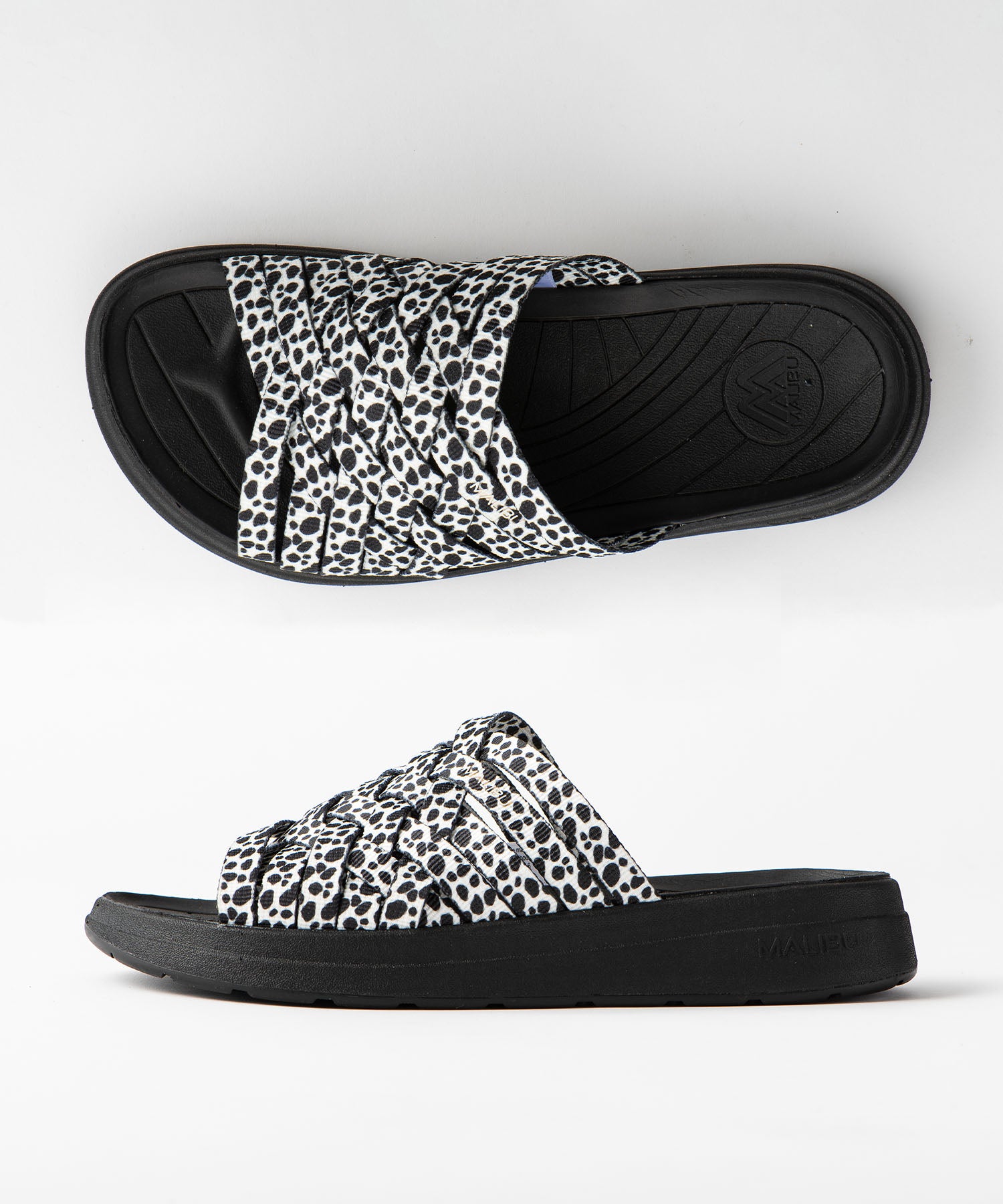ZUMA DALMATIAN/BLACK – malibusandals.jp