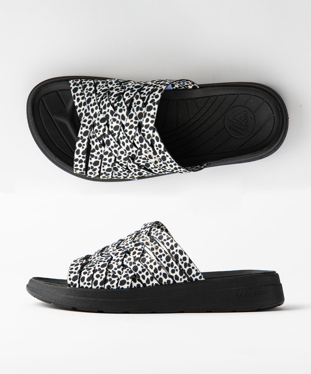 ZUMA DALMATIAN/BLACK – malibusandals.jp