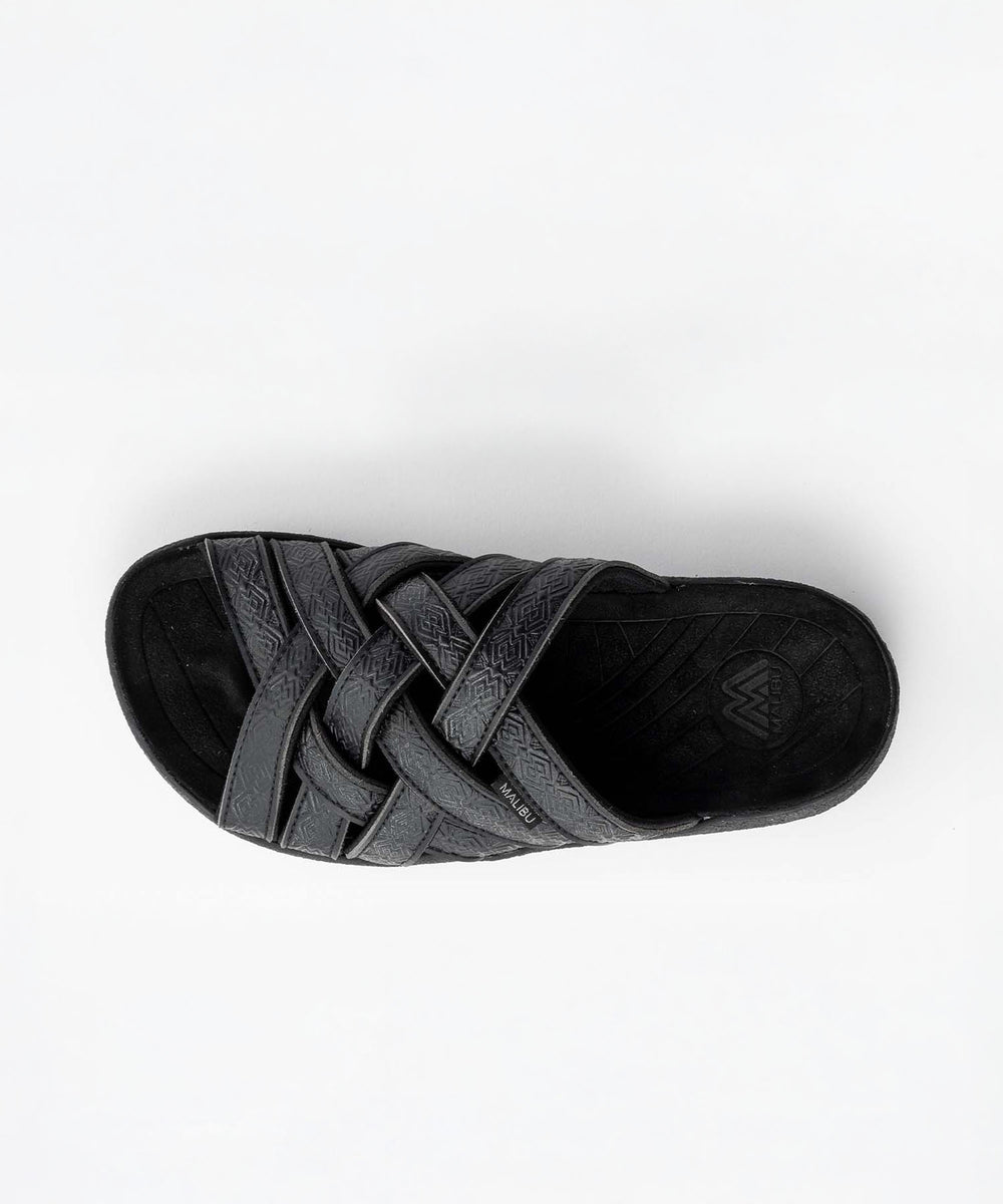 ZUMA LX CARVING BLACK/BLACK – malibusandals.jp