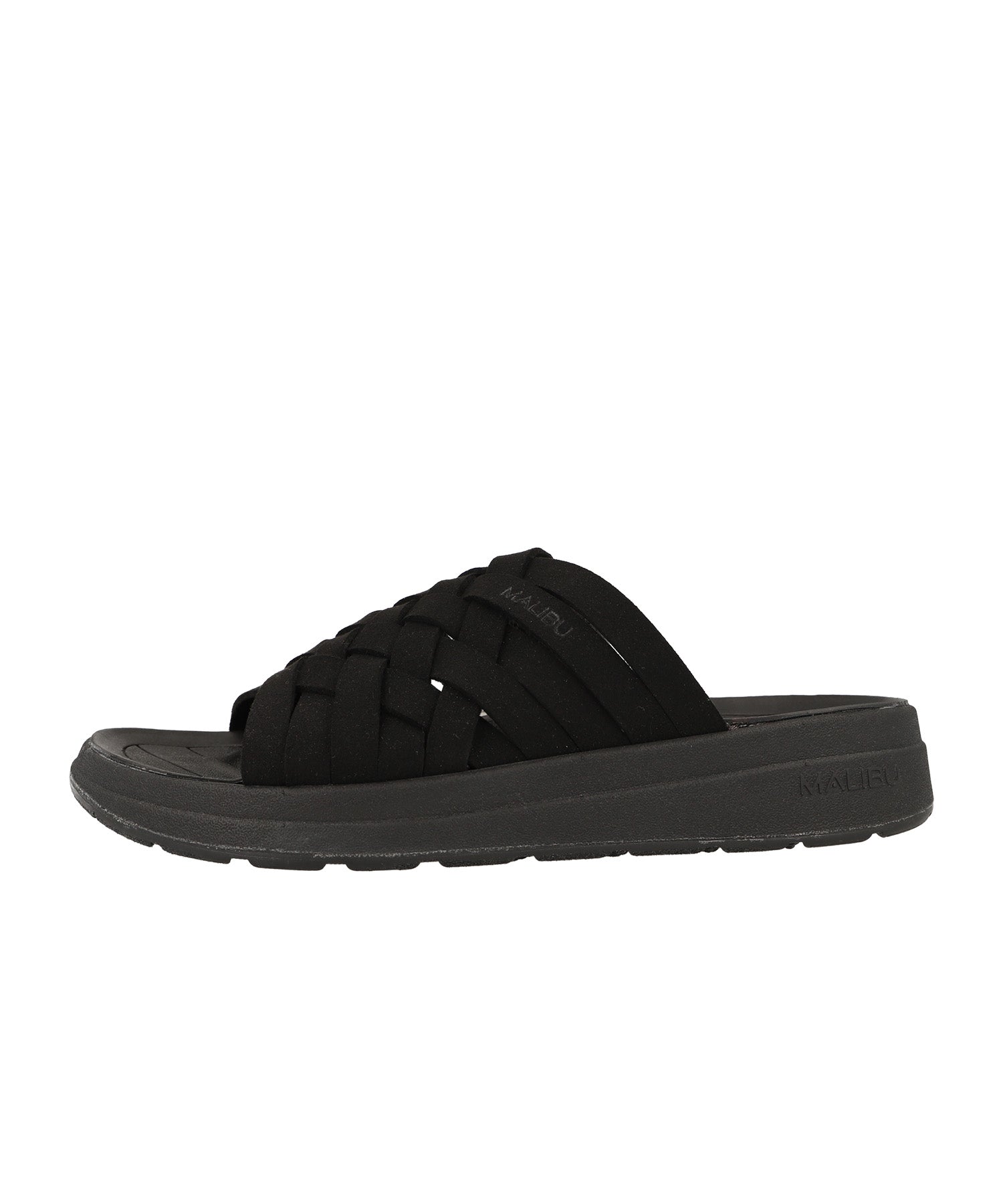 ZUMA BLACK/BLACK SUEDE VEGAN LEATHER – malibusandals.jp