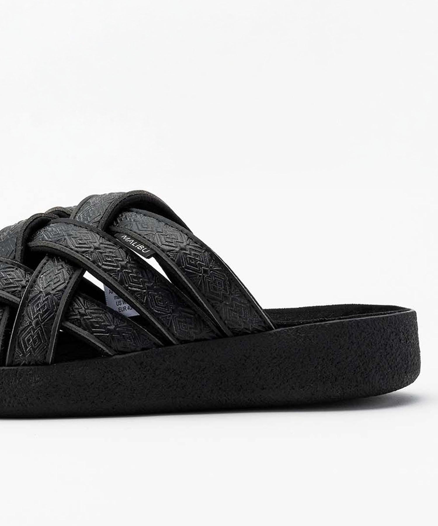 ZUMA LX CARVING BLACK/BLACK – malibusandals.jp