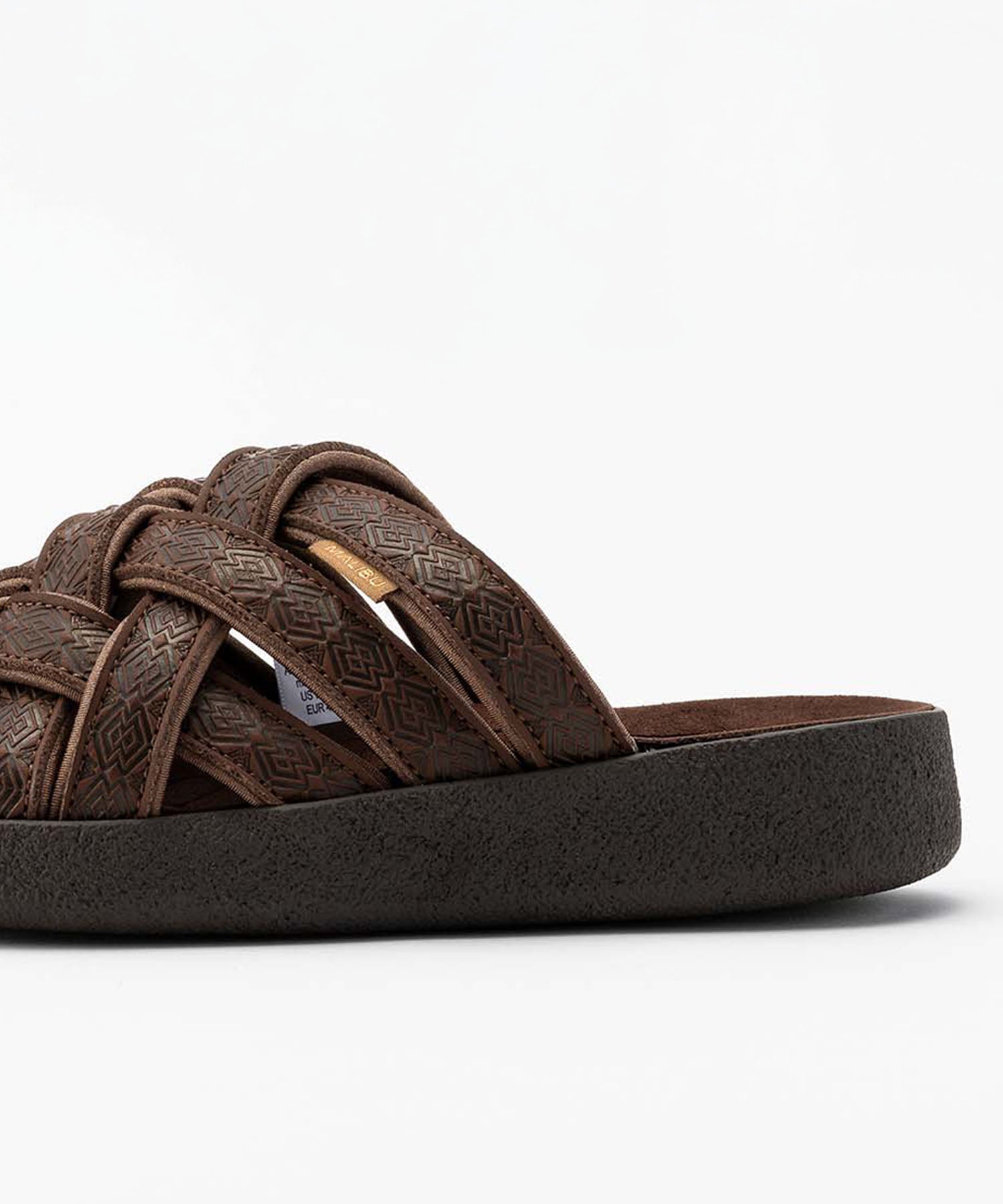 ZUMA LX CARVING BISON BROWN/BISON BROWN – malibusandals.jp