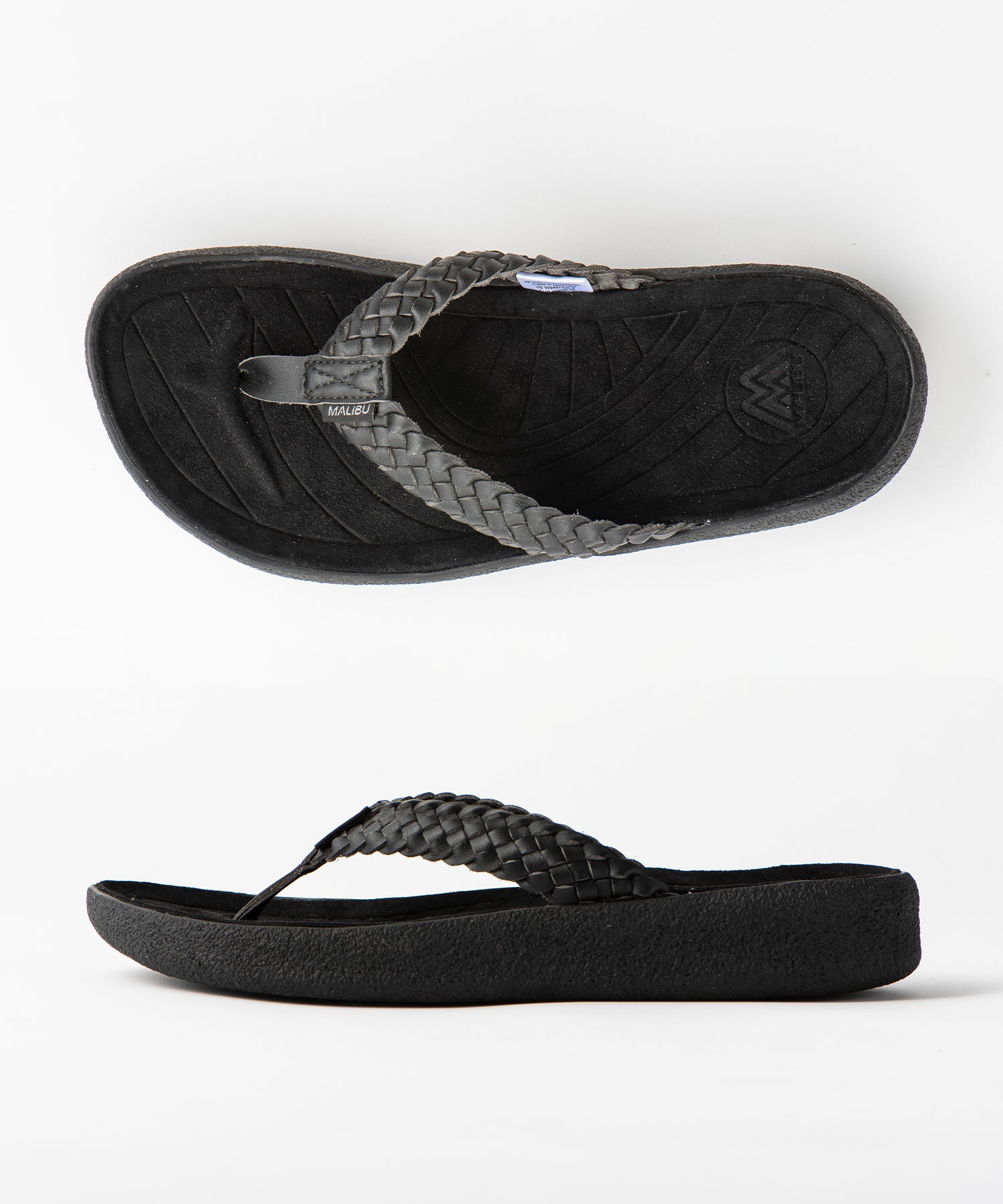 SURFRIDER BLACK/BLACK – malibusandals.jp