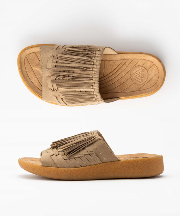 THUNDERBIRD THATCH SLIDE TAUPE/TAN – malibusandals.jp