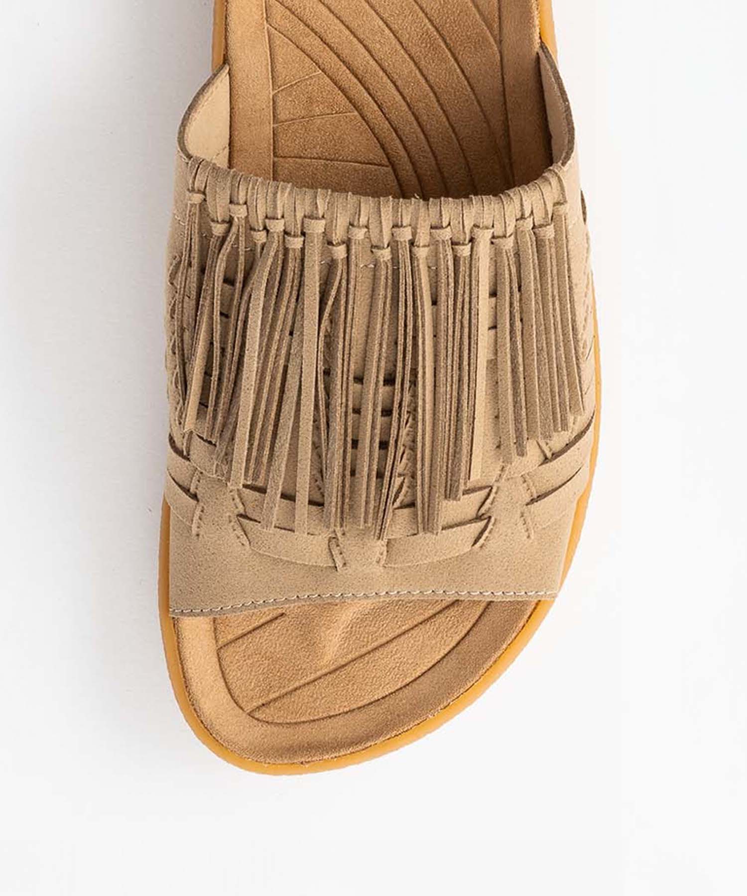 THUNDERBIRD THATCH SLIDE TAUPE/TAN – malibusandals.jp