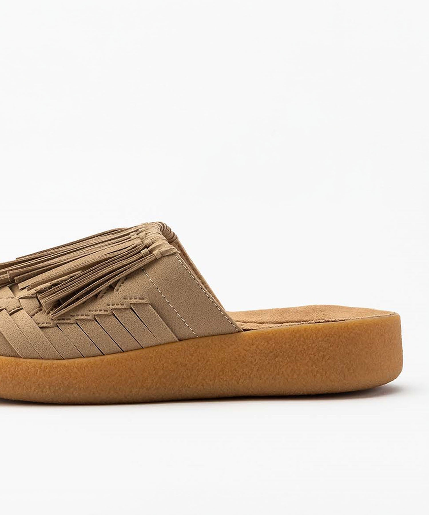 THUNDERBIRD THATCH SLIDE TAUPE/TAN – malibusandals.jp
