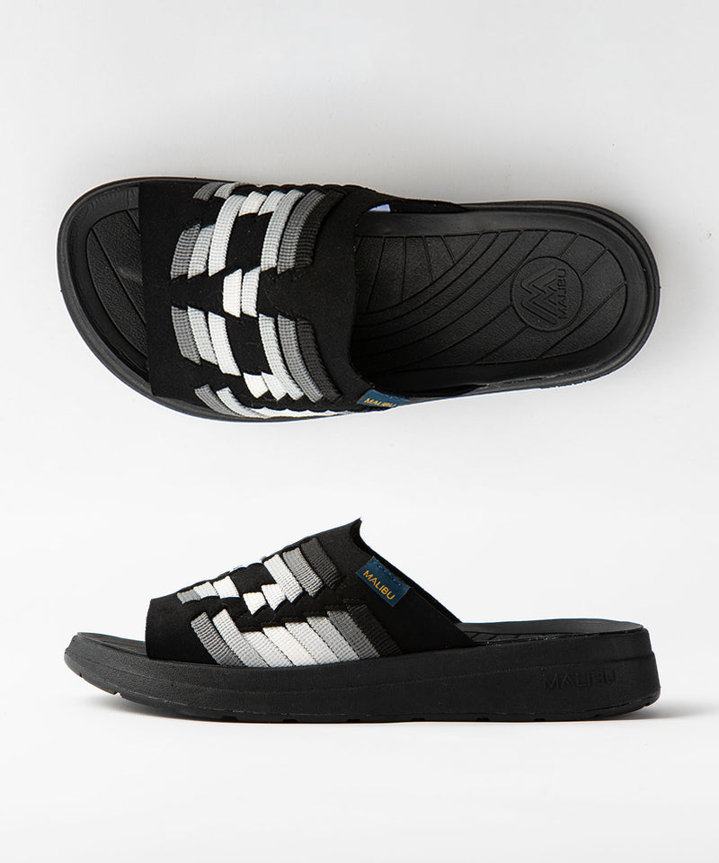 予約販売】THUNDERBIRD SLIDE BLACK/GREY/BLACK – malibusandals.jp