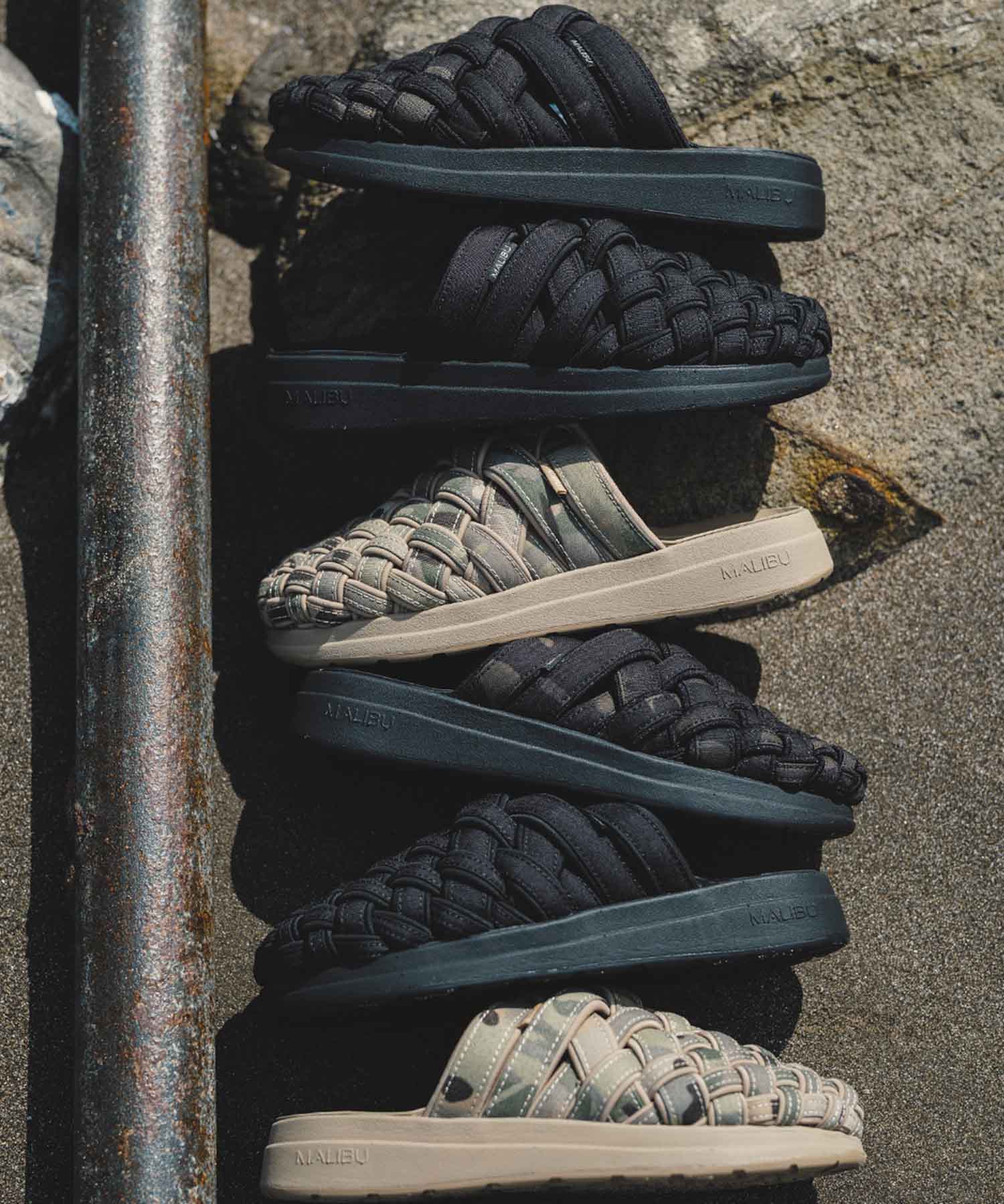 Supreme/The North Face Trekking Sandal - UG.SHAFT Samuel Hubbard レディース フェザーライトマリンスリップオンスリッパ, ブラックヌバック, 9