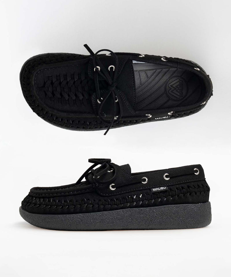 SKIPPER BOAT SHOE BLACK/BLACK【26SS NEW】 – malibusandals.jp SKIPPER BOAT SHOE BLACK/BLACK【26SS NEW】 – malibusandals.jp