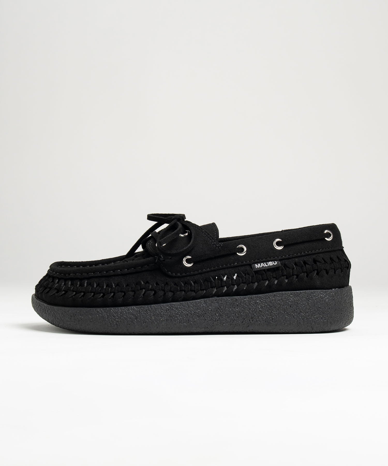 Mas　36サイズ SKIPPER BOAT SHOE 流通限定モデル BLACK/BLACK【26SS NEW