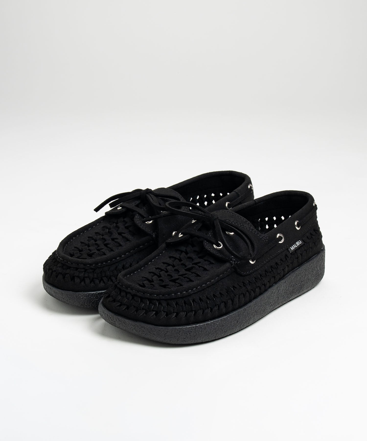 SKIPPER BOAT SHOE BLACK/BLACK【26SS NEW】 – malibusandals.jp